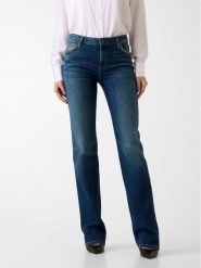 Guess Jeansy 180926 Niebieski Straight Fit. Niebieskie jeansy damskie Guess. Za 669.99 zł.