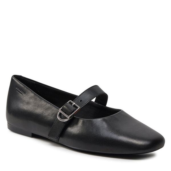 Półbuty Vagabond Shoemakers. Czarne półbuty damskie Vagabond Shoemakers, bez wzorów, bez obcasa, na płaskiej podeszwie, bez zapięcia. Za 334.99 zł.