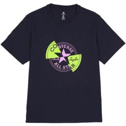 Podkoszulek Converse Con T-shirt M Chuck Patch Distort Tee, Mężczyźni. Czarne t-shirty męskie Converse, m, bez wzorów, z bawełny, bez kołnierzyka. Za 190.00 zł.