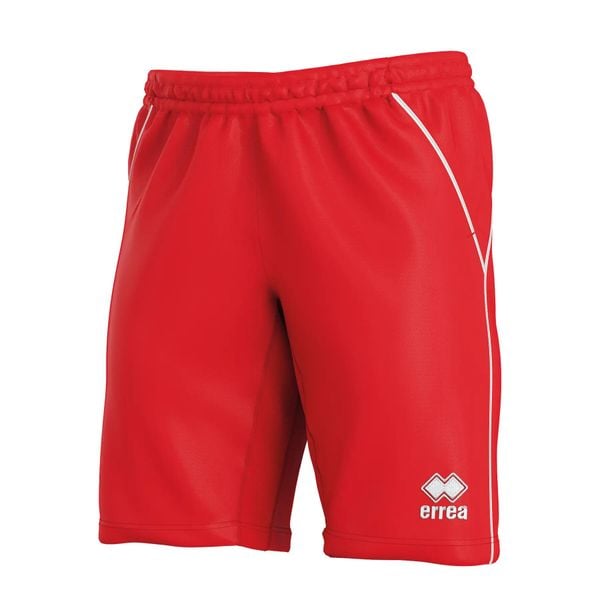 Szorty Errea Ivan 3.0. Czerwone krótkie spodenki sportowe męskie ERREA, m, bez wzorów, z bawełny, tenisowe. Za 209.99 zł.