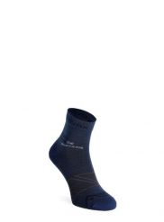Skarpety trekkingowe męskie Ortovox Alpine Light Quarter Socks. Niebieskie skarpety męskie ORTOVOX, bez wzorów, z materiału. Za 109.99 zł.