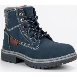 Buty dziecięce chłopięce traperki granatowe r. 33. Buty zimowe chłopięce marki American CLUB. Za 227.54 zł.