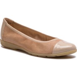 Baleriny CAPRICE - 9-22152-22 Beige Rep/Pate 419. Półbuty damskie Caprice. W wyprzedaży za 169.00 zł.