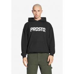 Bluza sportowa męska Prosto Big Log z kapturem. Czarne bluzy męskie Prosto., m, bez wzorów, z kapturem. Za 264.99 zł.
