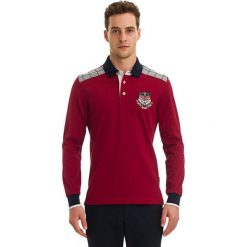 Galvanni koszulka polo męska Angola XL, czerwony. Czerwone koszulki polo męskie Galvanni, m, bez wzorów, z bawełny, bez ramiączek. W wyprzedaży za 279.00 zł.
