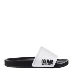 Klapki męskie Colmar Slipper Plain antypoślizgowe. Białe klapki męskie Colmar. W wyprzedaży za 59.99 zł.