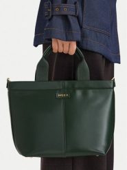 MEXX Torebka CEO-MEXX-S-013-10 Zielony ciemny. Zielone torebki do ręki damskie Mexx, bez wzorów, ze skóry, bez dodatków. Za 199.99 zł.
