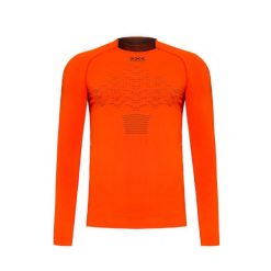Koszulka biegowa męski X-Bionic The Trick 4.0 Run Orange. Brązowe bluzy męskie X Bionic, m, bez wzorów, bez kaptura. Za 320.00 zł.