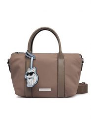 KARL LAGERFELD Torebka B4W30343 Szary. Szare torebki do ręki damskie KARL LAGERFELD, bez wzorów, z materiału, bez dodatków. Za 779.99 zł.