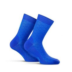 Skarpety Neon 3D. Niebieskie skarpety męskie NEON, bez wzorów, z włókna. Za 128.00 zł.