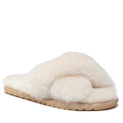Kapcie EMU Australia. Brązowe kapcie damskie Emu Australia, bez wzorów. Za 299.99 zł.