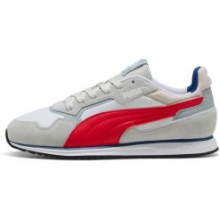 Buty sportowe Puma Softride St Miler. Szare obuwie sportowe damskie Puma, bez wzorów, z zamszu. Za 490.00 zł.