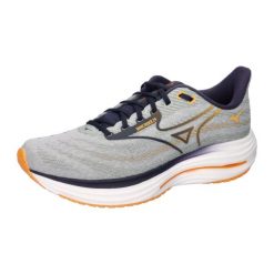 Buty do biegania męskie Mizuno Wave Rider 29 harbor. Szare buty sportowe męskie Mizuno, bez zapięcia, do biegania, mizuno wave. Za 519.99 zł.