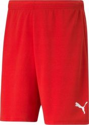 Puma Spodenki męskie Puma teamRISE Short czerwone 704942 01 XL. Czerwone krótkie spodenki sportowe męskie Puma, m, bez wzorów. Za 67.92 zł.