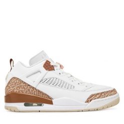 Buty do koszykówki Nike. Białe buty sportowe męskie Nike, bez zapięcia, do koszykówki. Za 779.99 zł.