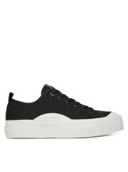 KARL LAGERFELD Trampki Kampus Max V KL50516 Czarny. Czarne trampki męskie KARL LAGERFELD, bez wzorów, z materiału, bez zapięcia. Za 704.99 zł.