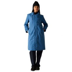 Kobiety/Panie Orla Kiely Mac Kurtka Wodoodporna. Niebieskie kurtki damskie Regatta, m, bez wzorów, z materiału, z kapturem. Za 207.99 zł.