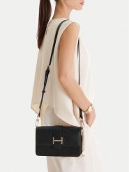 GINO ROSSI Torebka C-1-4 Czarny. Czarne torebki do ręki damskie Gino Rossi, bez wzorów, ze skóry, bez dodatków. Za 249.99 zł.