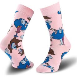 Skarpety Wysokie Damskie HAPPY SOCKS - BEA01-3001 Kolorowy Różowy. Skarpety damskie marki Happy Socks. Za 39.90 zł.
