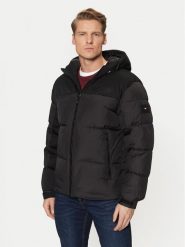 Tommy Hilfiger Kurtka zimowa New York MW0MW32771 Czarny Regular Fit. Czarne kurtki męskie Tommy Hilfiger, na zimę, m, bez wzorów, z syntetyku, bez kaptura. Za 1,119.00 zł.