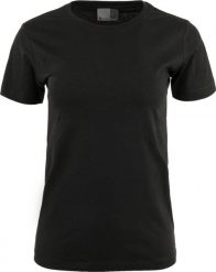 T-shirt damski Promodoro Premium-T grafitowy szary. Czarne t-shirty damskie BOXRAW, s, bez wzorów, z bawełny, klasyczne, bez kołnierzyka. Za 42.21 zł.