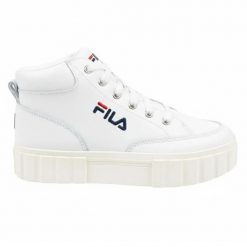 Trampki Damskie Skóra Sandblast. Czarne trampki i tenisówki damskie Fila, bez wzorów, z koronki, bez zapięcia. Za 342.99 zł.