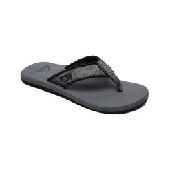 Klapki japonki męskie Quiksilver Monkey. Szare klapki męskie Quiksilver, z tkaniny, sportowe. Za 109.99 zł.