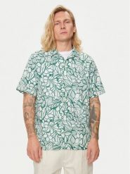 Gap Koszula 885310-07 Zielony Regular Fit. Zielone koszule męskie GAP, m, bez wzorów, z bawełny, bez kołnierzyka, bez ramiączek. Za 129.99 zł.