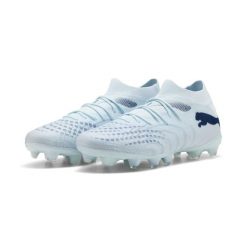 Damskie buty piłkarskie FUTURE 9 MATCH FUSION FG/AG PUMA. Niebieskie obuwie sportowe damskie Puma, bez wzorów, do biegania. Za 409.00 zł.