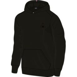 Bluza z kapturem w tonacji Le Coq Sportif Essentiel N°1. Czarne bluzy męskie le coq sportif, m, z aplikacjami, z bawełny, z kapturem. Za 502.50 zł.
