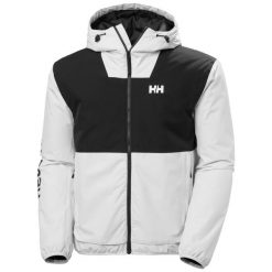 Kurtka wodoodporna Helly Hansen Ervik Ins. Szare kurtki męskie Helly Hansen, m, bez wzorów, bez kaptura. Za 847.80 zł.