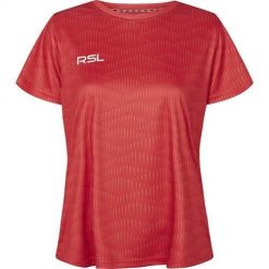 Koszulka treningowa damska RSL Kate. Czerwone koszulki sportowe damskie RSL, m, bez wzorów, bez kołnierzyka, bez ramiączek. Za 284.00 zł.