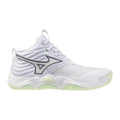 Damskie buty halowe Mizuno Wave Momentum Elite Mid. Białe obuwie sportowe damskie Mizuno, bez wzorów, do siatkówki, mizuno wave. Za 862.90 zł.