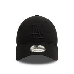 Wyblakła czapka z daszkiem New Era Los Angeles Dodgers 9TWENTY. Czarne czapki i kapelusze męskie New Era, bez wzorów, z materiału, sportowe. Za 167.50 zł.