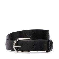 Pasek Damski Calvin Klein. Czarne paski damskie Calvin Klein, bez wzorów. Za 249.99 zł.