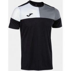 Joma Koszulka Crew Męska 3XS Czarny-Szary-Biały. Białe koszulki sportowe męskie Joma, m, bez wzorów, bez kołnierzyka, bez ramiączek, na fitness i siłownię. Za 160.99 zł.