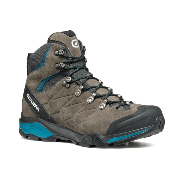 Buty górskie męskie Scarpa ZG Trek GTX Wide. Szare trekkingi męskie Scarpa. Za 719.99 zł.