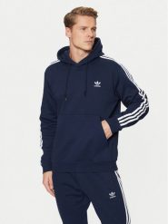 Adidas Bluza adicolor Classics 3-Stripes IL2489 Granatowy Regular Fit. Niebieskie bluzy męskie Adidas, m, bez wzorów, z syntetyku, bez kaptura. Za 239.99 zł.