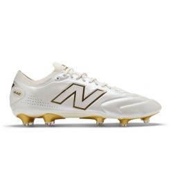 Korki męskie New Balance 442 ELITE FG V3 U41FM9EJ – białe. Białe buty sportowe męskie New Balance, z materiału, bez zapięcia, do piłki nożnej. Za 899.99 zł.