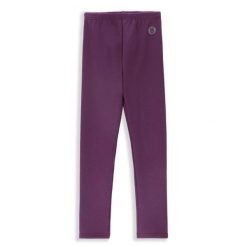 Legginsy dziecięce turystyczne ocieplane Lemon Explore ZL4. Fioletowe legginsy dla dziewczynek LEMON explore, bez wzorów, z dresówki, długie. Za 109.90 zł.
