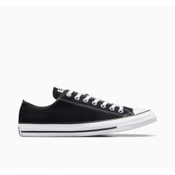 Buty trampki sportowe męskie CONVERSE ALL STAR OX. Czarne trampki męskie Converse, bez wzorów, retro, bez zapięcia. Za 299.00 zł.