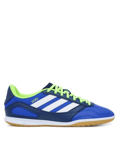 Adidas Buty do piłki nożnej Super Sala Competition 3 JR5398 Granatowy. Niebieskie buty sportowe męskie Adidas, z materiału, bez zapięcia. Za 189.99 zł.