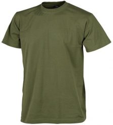 Helikon-Tex T-Shirt - Bawełna - U.S. Green. Zielone t-shirty męskie HELIKON-TEX, m, bez wzorów, z bawełny, bez kołnierzyka. Za 66.09 zł.