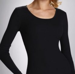 Eldar Koszulka damska Irene czarna r. S. Czarne t-shirty damskie Eldar, s, bez wzorów, bez kołnierzyka. Za 67.26 zł.