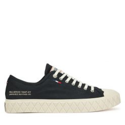Trampki Palladium. Czarne trampki i tenisówki damskie Palladium, bez wzorów, bez zapięcia. Za 229.99 zł.