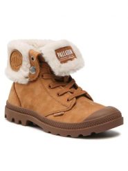 Palladium Trapery Baggy Nbk Wl 97962-237-M Brązowy. Brązowe śniegowce i trapery damskie Palladium, z nubiku. Za 509.99 zł.