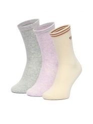 Roxy Skarpety długie CEO_BR_ROXY_2032_W_AW26 (3 PACK) Kolorowy. Skarpety damskie Roxy, bez wzorów, z bawełny. Za 39.99 zł.