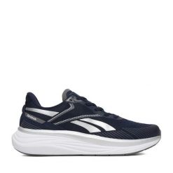 Buty do biegania Reebok. Niebieskie buty sportowe męskie Reebok, bez zapięcia, do biegania. Za 249.99 zł.
