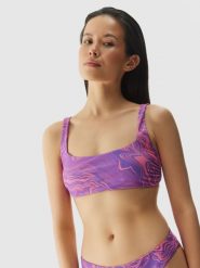 4F Góra od bikini damska - multikolor L. Czerwone bikini damskie 4f, na lato, l, bez wzorów. W wyprzedaży za 39.99 zł.