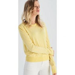 Sweter z długim rękawem - Żółty. Swetry damskie marki Sinsay. Za 29.99 zł.